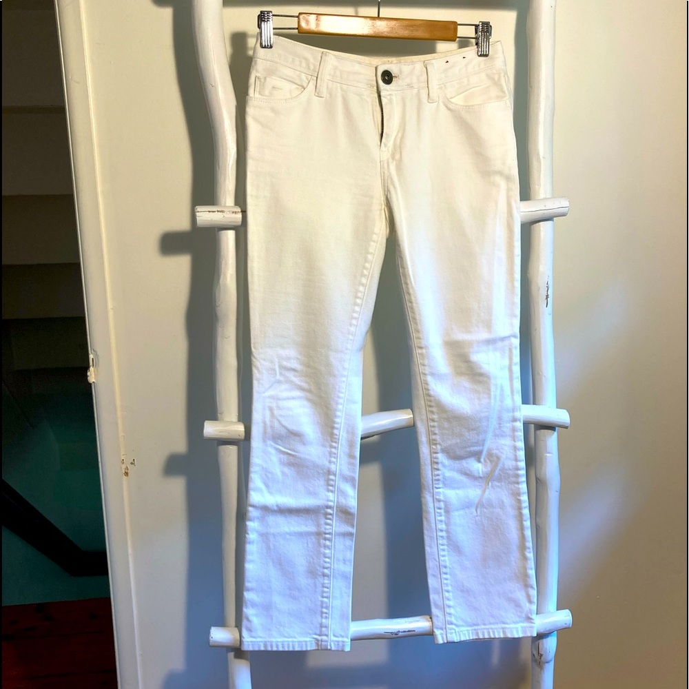 Banana Republic white jeans size 25 waist perfect!